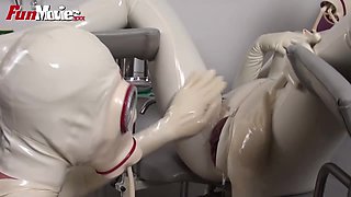 Latex pissing lesbians - FunMovies