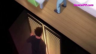 Stepbrother Gets Lucky with Big Tits Stepsister in Hardcore Anime Sex