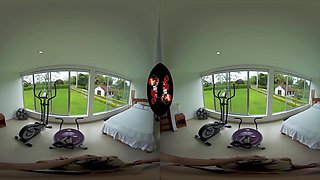 Riding Me Tightly - Tanned Babe Workout Sex - Sexlikereal