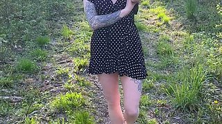 Petite amateur redheaded teen pisses and sucks cock