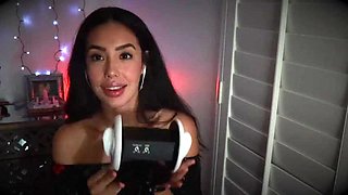 Beautiful Latina Ear Licking ASMR