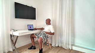 I Caught My Student Jerking off to Me