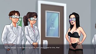 Cartoon teacher and student get it on in summertime saga with Jrbro69