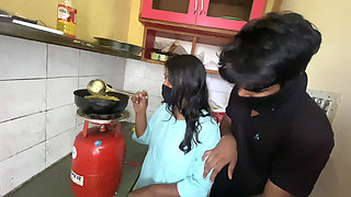 I Fuck My Sister-in-law in the Kitchen While She's Cooking