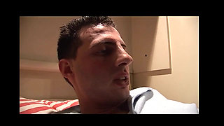 Italian Mom with Hairy Pussy and Sexy Stockings Seduces Her Stepson