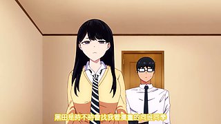 After school fuck session for big tittied hentai cutie