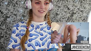 CARLY RAE SUMMERS REACTS TO EXTREME ANAL ORGASMS - HONEST PORN REACTIONS - HPR08