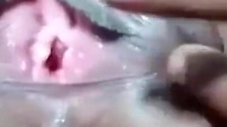 African Wet Shaved Pussy and Cute Little Asshole, Playing Until She Squirts...