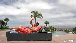 Deep Buttfuck Poke and a Messy Bj with Tatted Diminutive Light-Haired Spinner Rory Knox