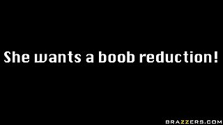 No Breast Reduction! With Black Angelika, Frank Gun - Brazzers