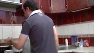 sex in the kitchen