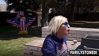 Penelope Kay and the creamy fireworks from boys