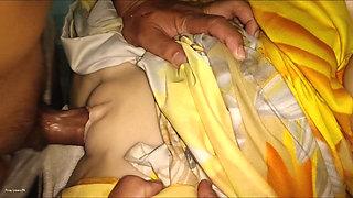 Desi Threesome, My Hot Stepsister Lick Her Clit While I'm Fucking Her Bestfriend