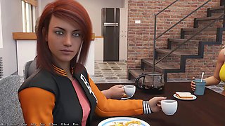 Hentai fantasy with glasses in cartoon anime style featuring Loveskysan69real