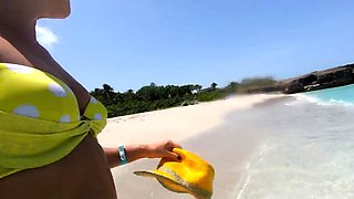 Swimming Naked in Cuba's Atlantic Ocean Waters