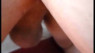 My F+ Films with Her Cell Phone as She Fucks Me with Her Big Strapon Cock