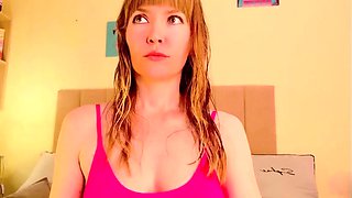 Skinny pierced amateur redhead rough fucking huge toys