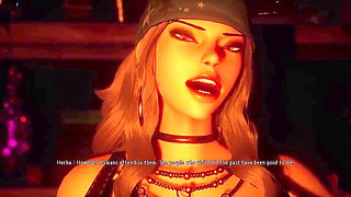 Busty plus-size MILF in nude tights looking for some action