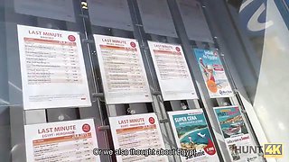 Hunt4k. female sucks boner and gets fucked for money in pickup sex vid