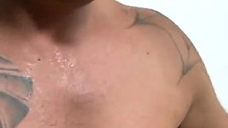 Ana Luz Brazilian ebony skin sucks and fucks a cock with her ass to get his warm cum