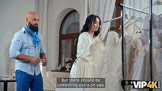 Sexy neeo and kama Oxi get their hair trimmed, get fucked & humiliated in the VIP fitting room