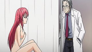 Anime porn video with a busty brunette getting penetrated deep