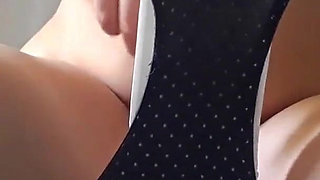 Changing my pad in the bathroom