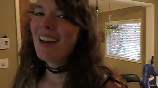Hot teen fatty POV hot sex scene