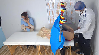 Stepmother Takes Stepdaughter to the Gynecologist for the First Time!