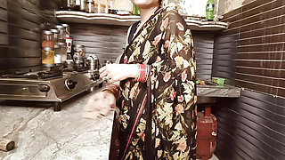 Tanya Bhabhi's Kitchen Me Romantic Chudai With Devar, In Clear Hindi Voice