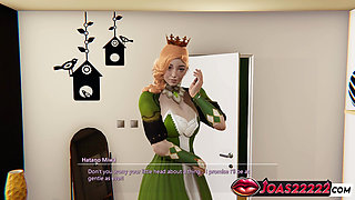 Sexy Princess Hatano 3D Hentai - Huge Tits Bed Cunnilingus, Oil Rimjob & Pussy Fingering with Squirt Orgasm!