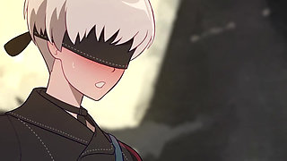 Yorha 2B Surprise Sex With Big Cock - Uncensored