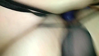 Pegging my little sissy cuck