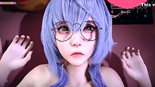 Anime Hentai - Beauty Lustful Young Girl - 3d Animation