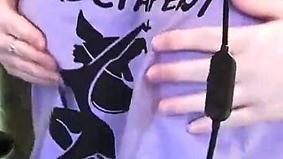 Nipple Play, Masturbation, Nipple Orgasm by Watching Porn