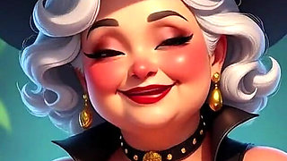 Topless Granny Animation
