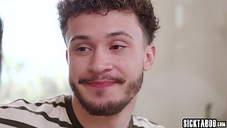 Perfect tit job by buxom mother in law