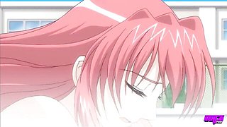 Looking-good Hitomi at threesome porn
