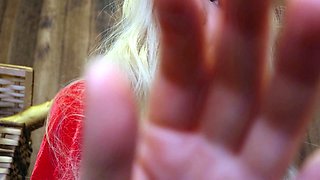 Amateur Blonde Teen Intense Masturbation HD