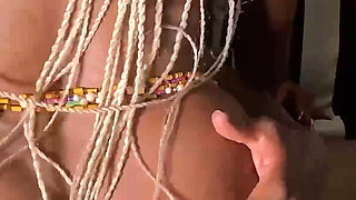 Hot College Chick Gets Creamed by Massive Cumshots
