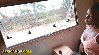 Wild Safari Car Sex With Hot African Girlfriend Caught In 4k