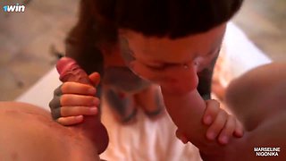 First Time Anal Double Invasion With Nigonika - 1winporn - Hottest Xxx Ever! With Marseline Black And Tim Deen