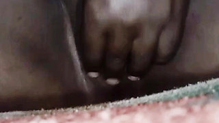 Horny Black Cougar Enjoy to Masturbate