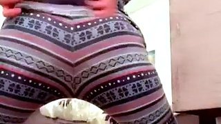 Milky ass solo hoe anally toys