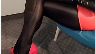 Mistress Lil Barbi Dirty Talk In Latex And High Heels Super Hot Bimbo