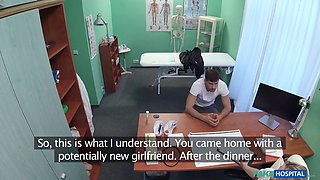 Nikky Dream bangs the blonde nurse in fake hospital patient sex tape