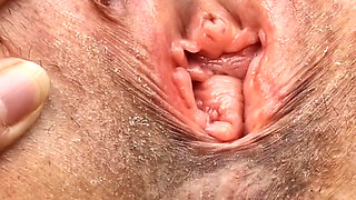 Outdoors Naked Gaping My Pussy and Pissing