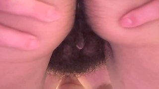 You need a hairy ass girl in your bed tonight