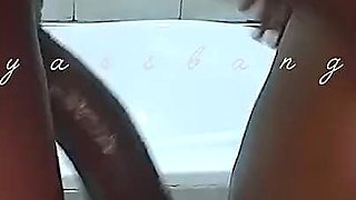 Sex in the Bathroom with My Big Ebony Girlfriend