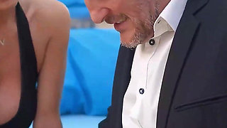 At the Pool It Is Easy to Seduce to Fuck, Threesome